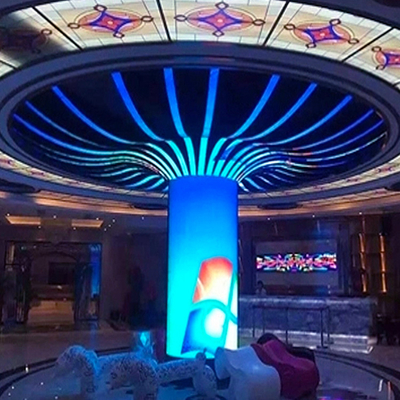شاشة LED مرنة قابلة للتخصيص P2.5mm Moudle زاوية رؤية واسعة