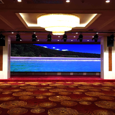 سطوع عالي 600cd 1500cd شاشة LED داخلية عالية الدقة 480 * 480 مم صندوق