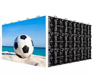 خزانة من الألومنيوم المصبوب P3.91mm شاشة LED للإيجار 500x500mm