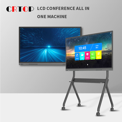 75 &quot;شاشة عرض LCD لغرفة الاجتماعات الكل في واحد ذكي للتحكم عن بعد