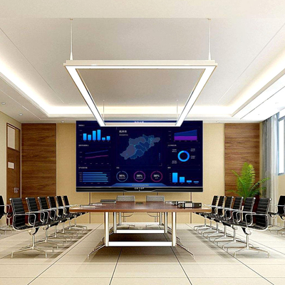 108 &quot;P1.25mm غرفة الاجتماعات شاشة LED 180 درجة زاوية عرض واسعة