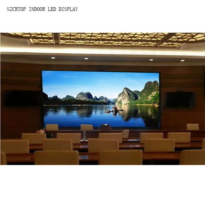 شاشة عرض LED داخلية P2.22mm ، صندوق مصبوب من الألومنيوم