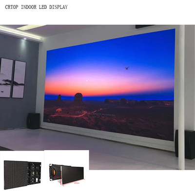 شاشة لوحة LED داخلية P3mm 576X576mm صندوق مصبوب بحجم الخزانة