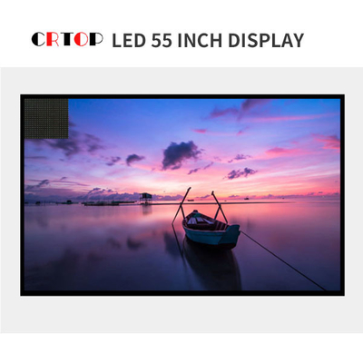 شاشة عرض LED داخلية P2.34mm بزاوية عرض واسعة مقاس 55 بوصة