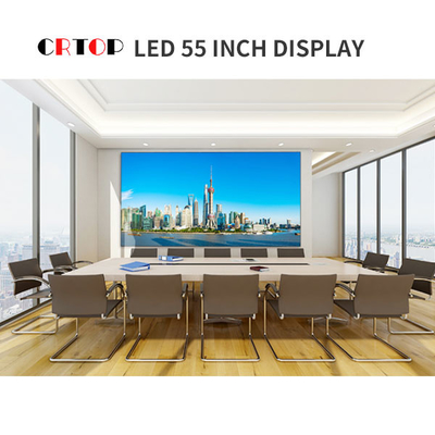 شاشة عرض LED داخلية P2.34mm بزاوية عرض واسعة مقاس 55 بوصة