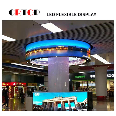 شاشة عرض LED مرنة P1.5625mm شذوذ جدار فيديو قوي