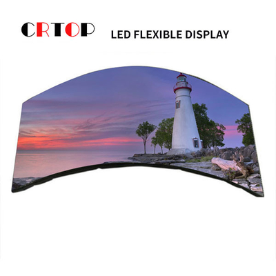 شاشة عرض LED مرنة P1.5625mm شذوذ جدار فيديو قوي