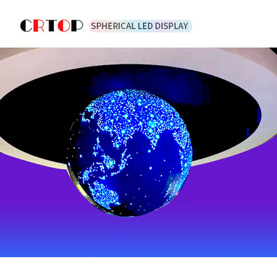 P5mm 2.5m قطر المجال شاشة LED شاشة LED ملونة كاملة غير منتظمة