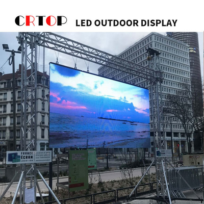 السطوع التلقائي P8 LED تأجير شاشة الفيديو لمركز التسوق