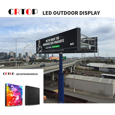 16Bit Grayscale شاشة LED خارجية للإعلان لمباني المكاتب