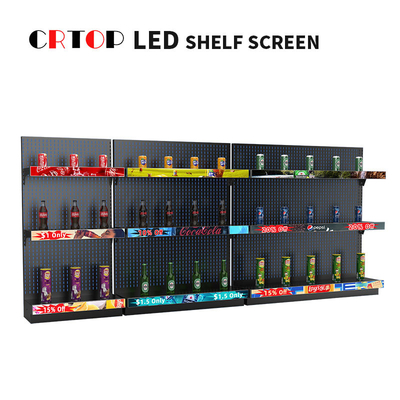 شاشة LED الجرف P1.875mm الإبداعية لمول سوبر ماركت للتسوق
