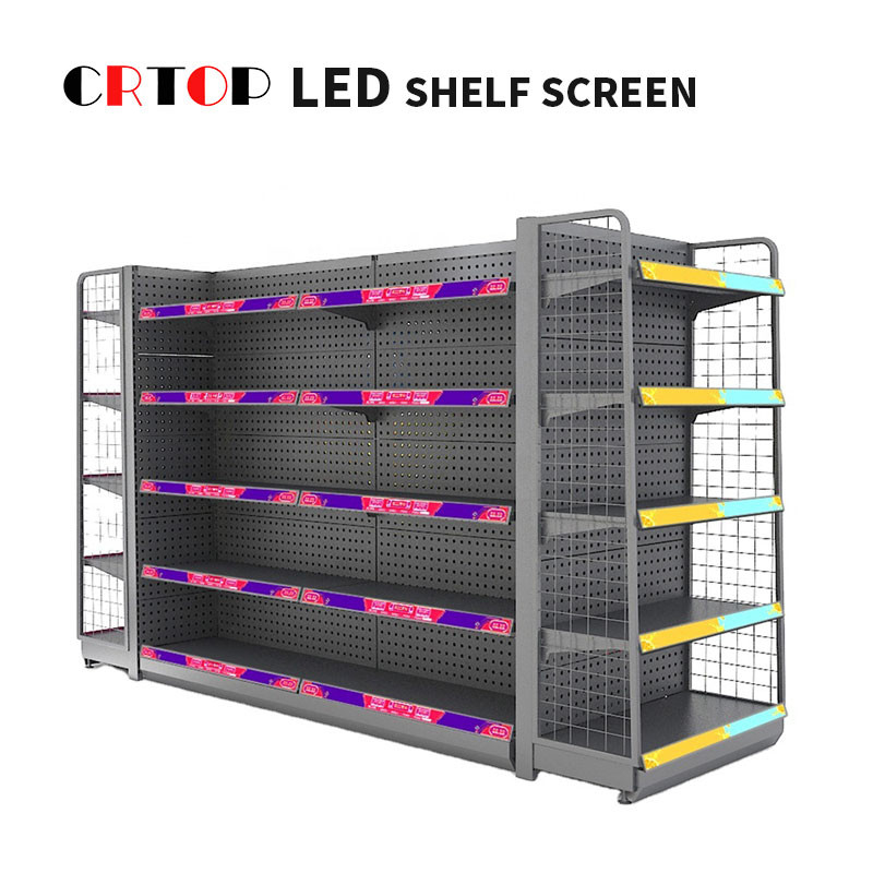 شاشة LED الجرف P1.875mm الإبداعية لمول سوبر ماركت للتسوق